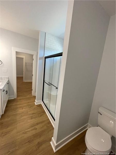 Looking thru Master Bath