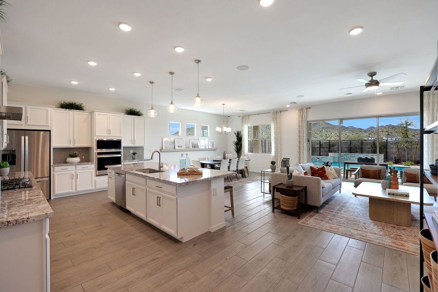 Representative furnished interior of a home built from the Slate by Mattamy Homes in Empire Pointe, Queen Creek (Image 16). Representative furnished interior of a home built from the Slate by Mattamy Homes in Empire Pointe, Queen Creek (Image 16).