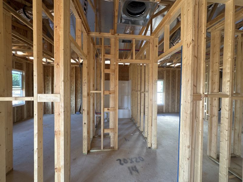 In-progress construction of a new home in Declaration Homes, Grovetown, GA (Image 5).