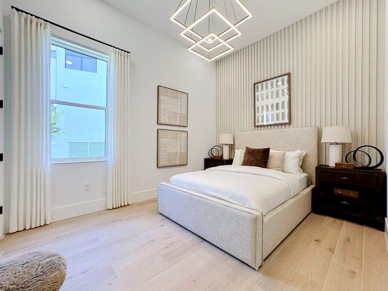 Furnished interior view inside a new home in Legends Bay, Bradenton (Image 30).