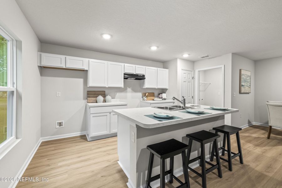 Furnished interior view inside a new home in , Jacksonville (Image 5).