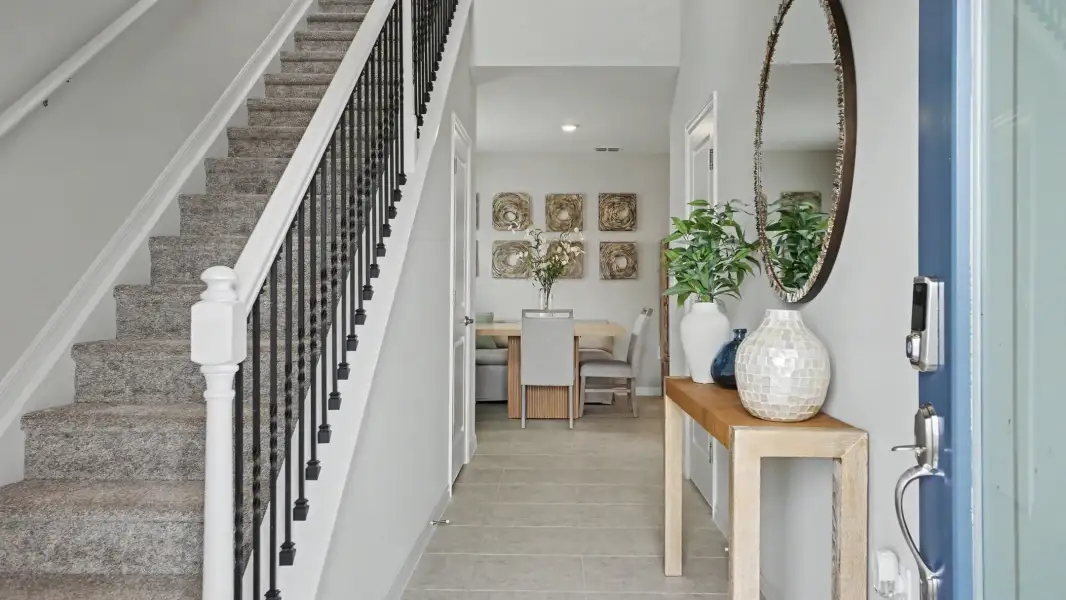 Furnished interior view inside a new home in Malabar Springs, Palm Bay (Image 5).