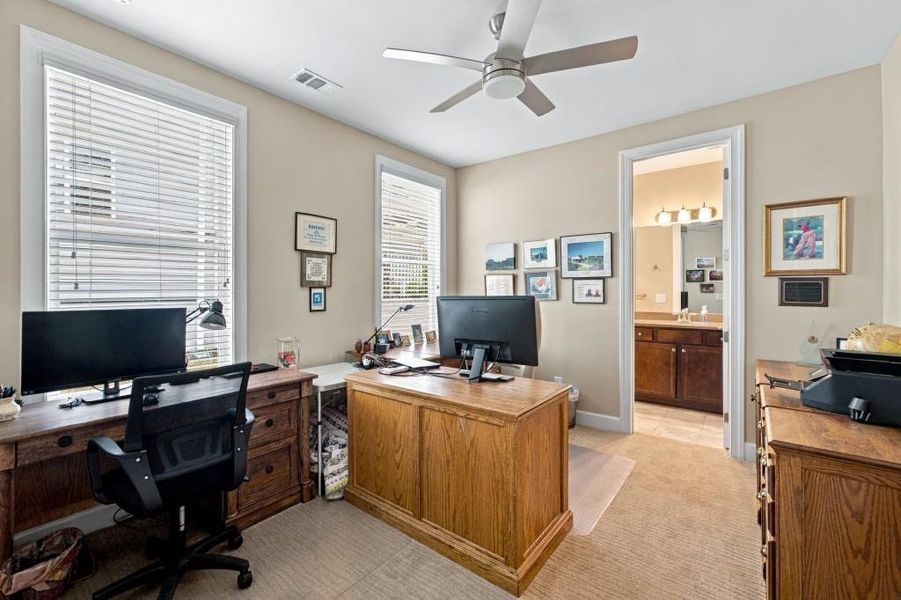 Furnished interior view inside a new home in , Hoschton (Image 39).
