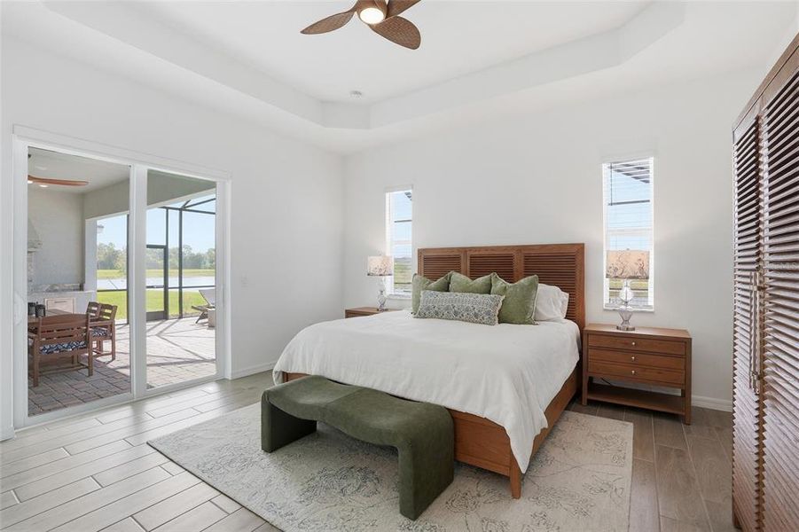 Furnished interior view inside a new home in , Punta Gorda (Image 10).