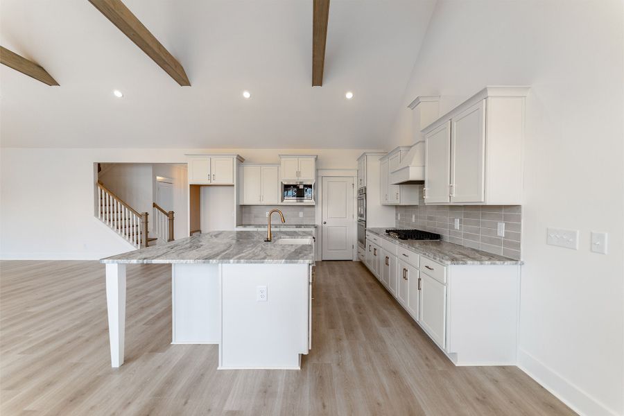 Furnished interior view inside a new home in Aden Woods, Fairview (Image 6). Furnished interior view inside a new home in Aden Woods, Fairview (Image 6).