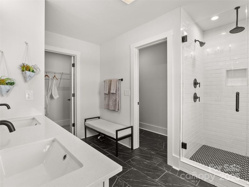 Furnished interior view inside a new home in Stonebridge Fairways, Monroe (Image 33).