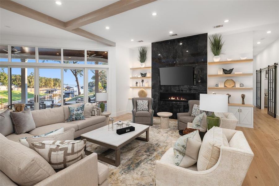 Furnished interior view inside a new home in , Mabank (Image 6).