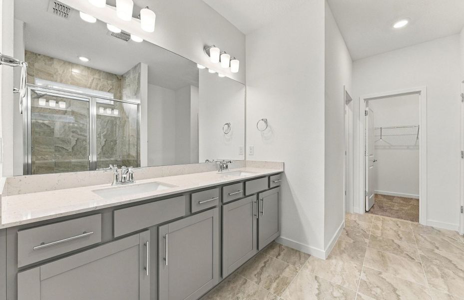 Furnished interior view inside a new home in Oakfield Trails, Parrish (Image 8).