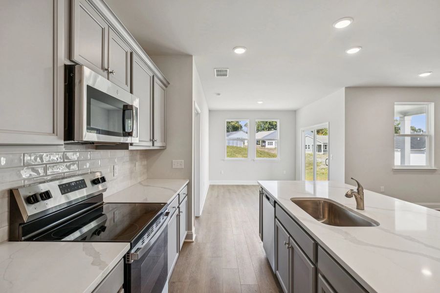 Furnished interior view inside a new home in Cedars at Cane Ridge | 55+ Community, Antioch (Image 8).