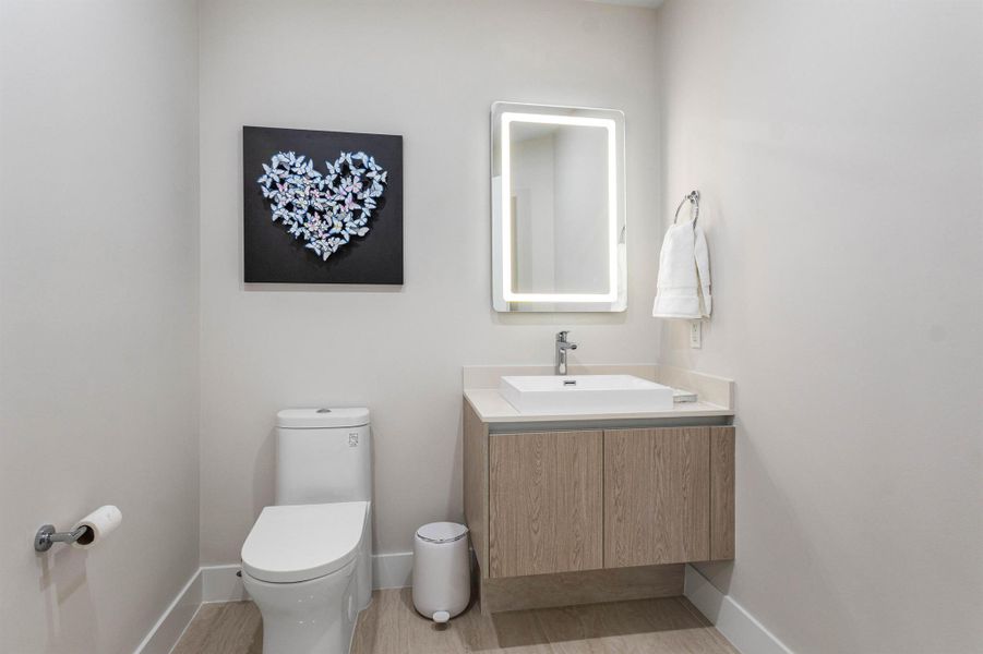 Furnished interior view inside a new home in , West Palm Beach (Image 32).