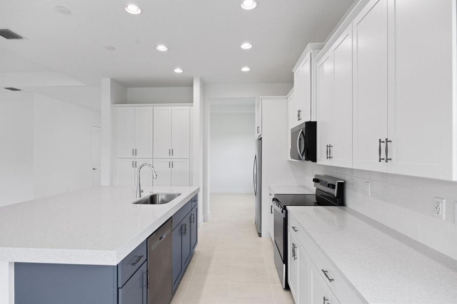 Furnished interior view inside a new home in , Westlake (Image 8). Furnished interior view inside a new home in , Westlake (Image 8).