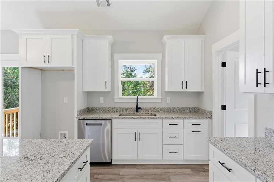 Furnished interior view inside a new home in , Dallas (Image 11).
