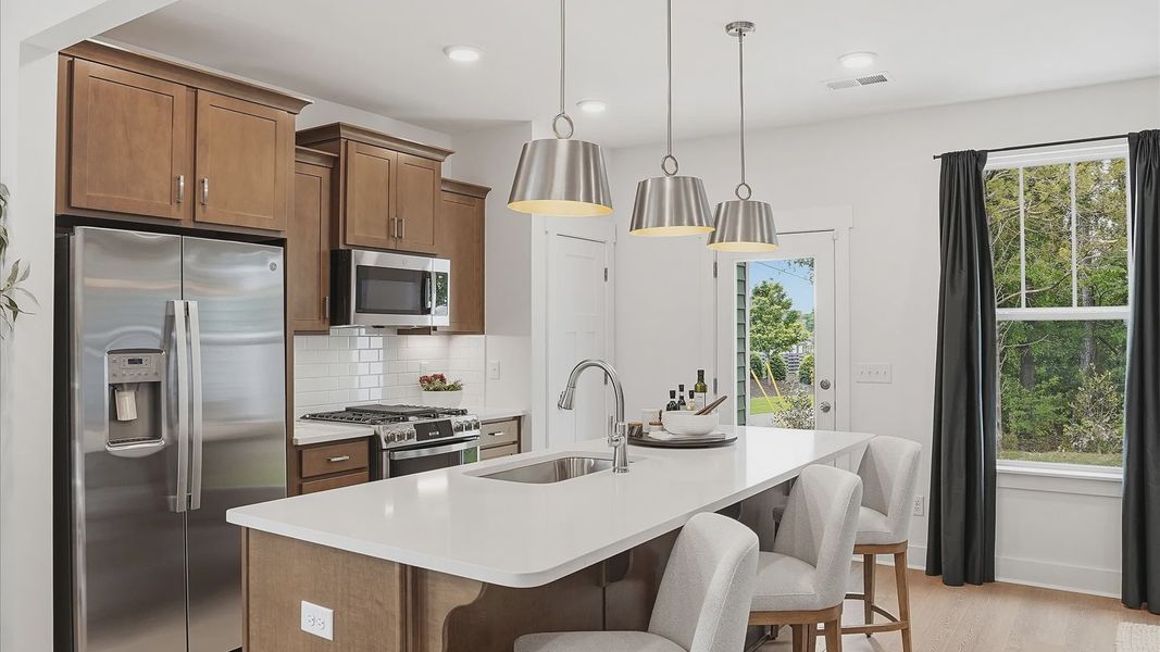 Furnished interior view inside a new home in Anna's Pointe, Simpsonville (Image 7).