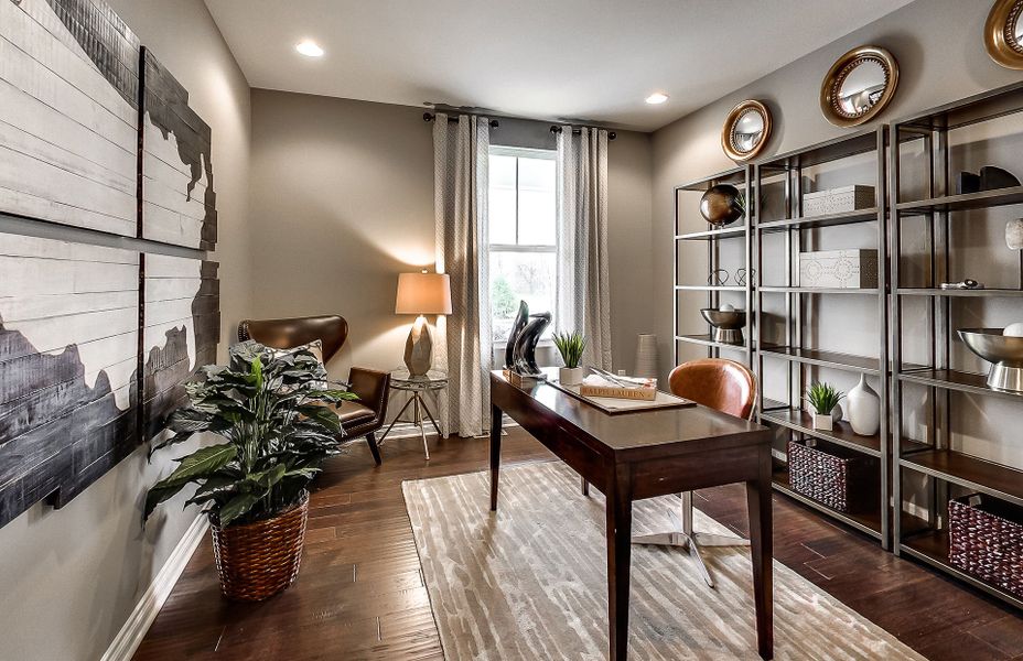 Furnished interior view inside a new home in Devonshire, Old Hickory (Image 21).