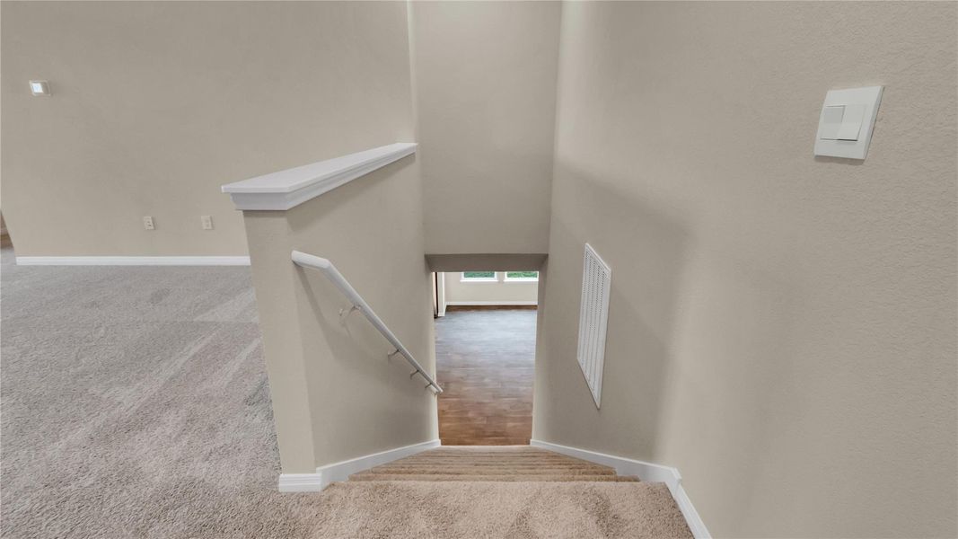 Spacious, unfurnished interior of a new home in Carillon, Manor (Image 17). Spacious, unfurnished interior of a new home in Carillon, Manor (Image 17).