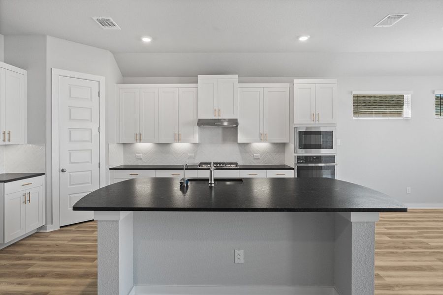 Furnished interior view inside a new home in Lariat, Liberty Hill (Image 13).