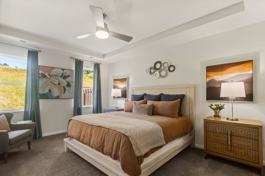 Representative furnished interior of a home built from the The Leyla by Stanley Martin Homes in Parkland, Greenville (Image 5).