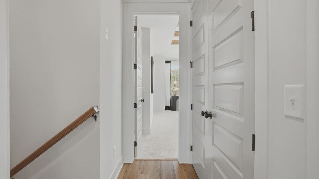 Furnished interior view inside a new home in Barrett Pointe, Kennesaw (Image 17). Furnished interior view inside a new home in Barrett Pointe, Kennesaw (Image 17).