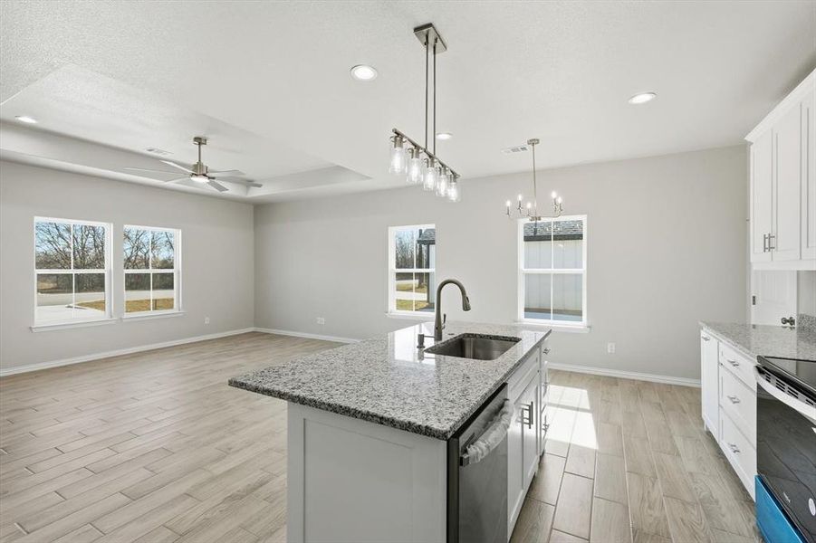 Furnished interior view inside a new home in , Bridgeport (Image 5).