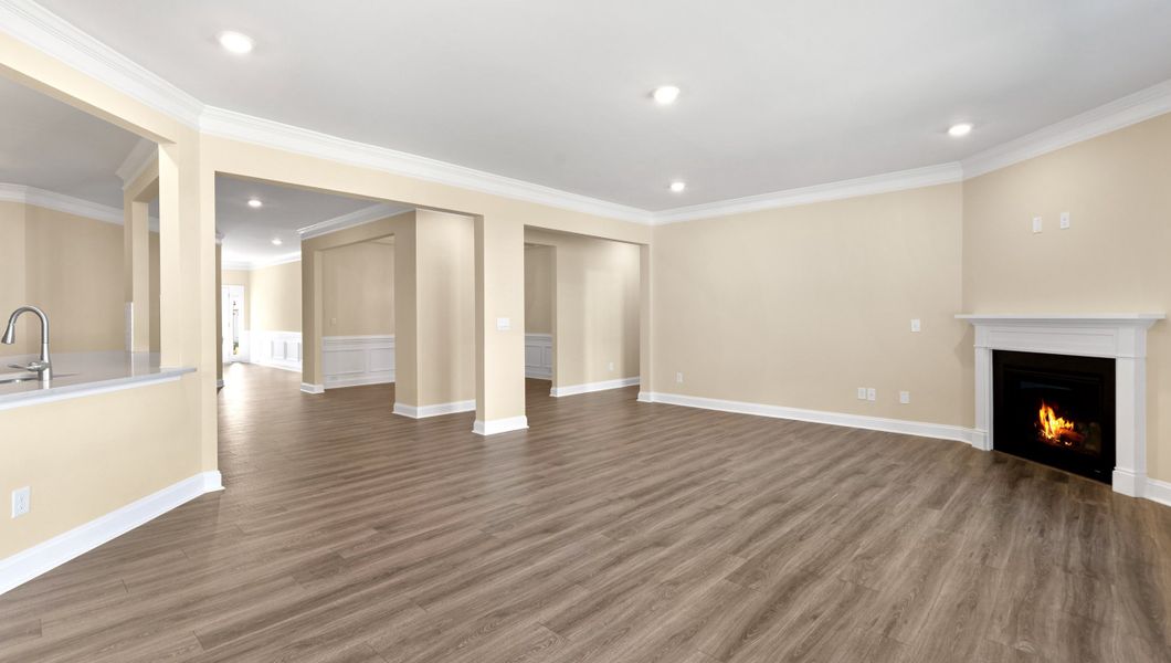 Spacious, unfurnished interior of a new home in Campbell Ridge, Piedmont (Image 22). Spacious, unfurnished interior of a new home in Campbell Ridge, Piedmont (Image 22).
