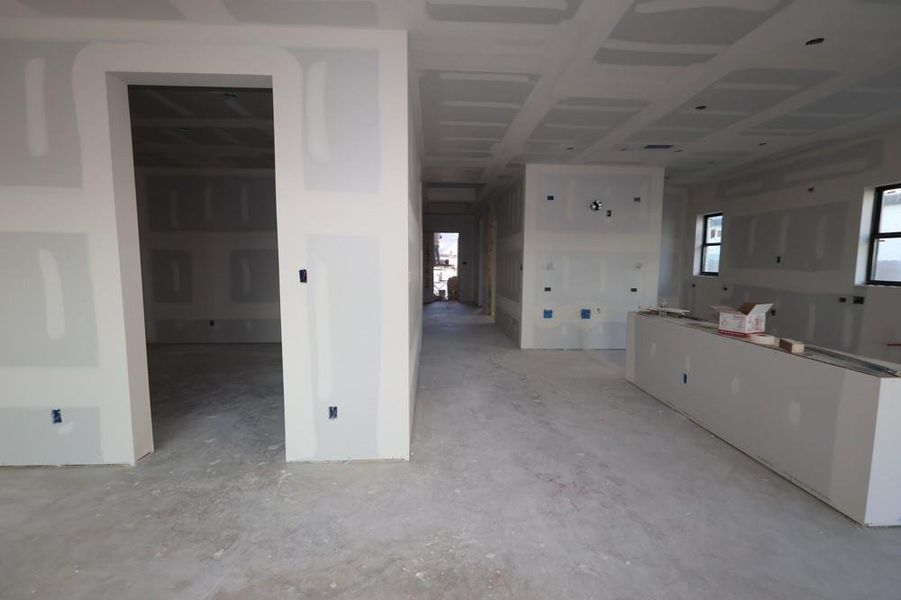 In-progress construction of a new home in ARTAVIA 65' Homesites, Conroe, TX (Image 8). In-progress construction of a new home in ARTAVIA 65' Homesites, Conroe, TX (Image 8).