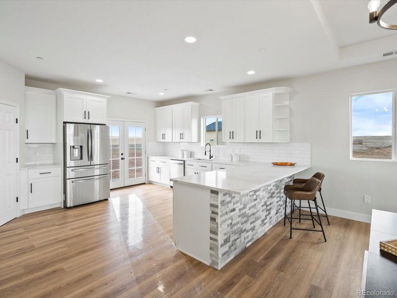 Furnished interior view inside a new home in , Strasburg (Image 7).