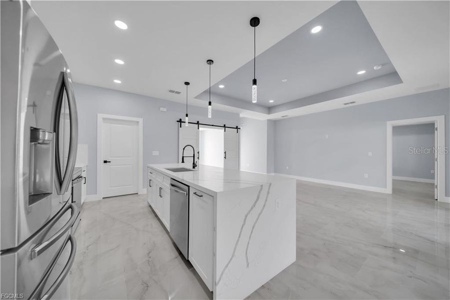 Furnished interior view inside a new home in , Lehigh Acres (Image 4).