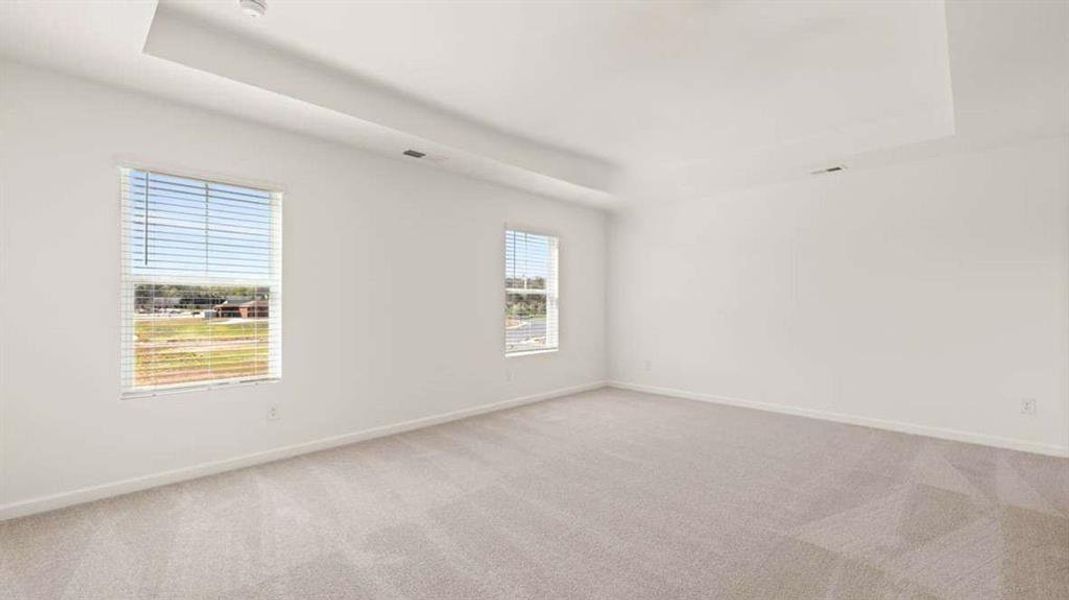 Spacious, unfurnished interior of a new home in Shoal Creek, Hampton (Image 16). Spacious, unfurnished interior of a new home in Shoal Creek, Hampton (Image 16).