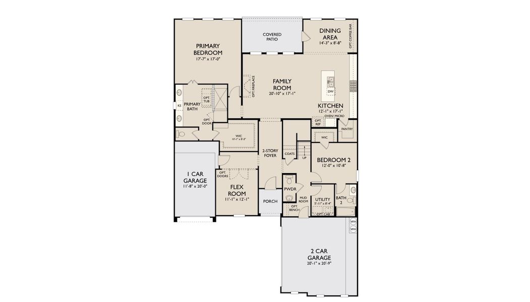 2D floor plan layout for the Westbrook by Ashton Woods in Furst Ranch, Flower Mound, TX (Image 3). 2D floor plan layout for the Westbrook by Ashton Woods in Furst Ranch, Flower Mound, TX (Image 3).