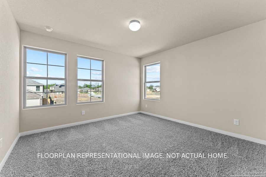 Spacious, unfurnished interior of a new home in Greenspoint Heights, Seguin (Image 18).