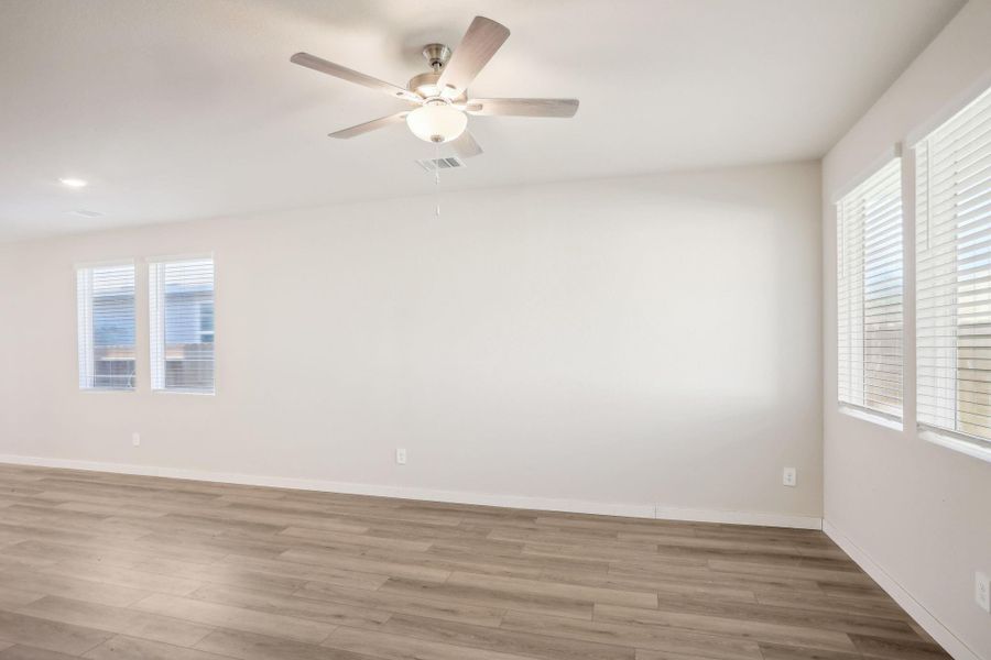 Spacious, unfurnished interior of a new home in Montgomery Oaks - Premier, Conroe (Image 13). Spacious, unfurnished interior of a new home in Montgomery Oaks - Premier, Conroe (Image 13).