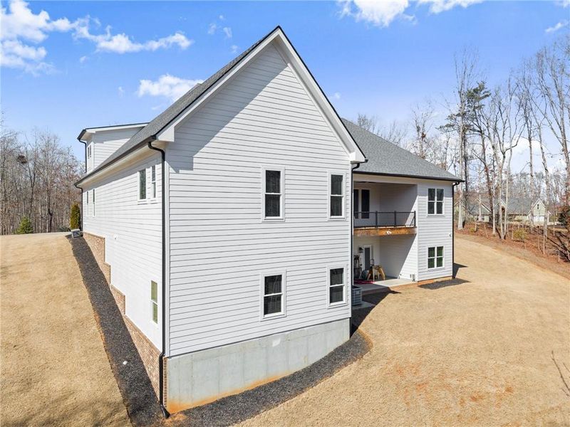 Exterior details and patio area of a home in , Cleveland (Image 39).