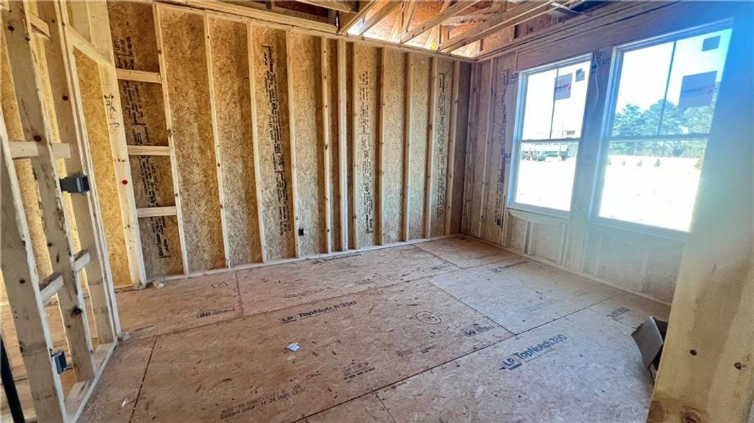 In-progress construction of a new home in , Canton, GA (Image 26).