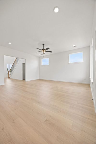 Spacious, unfurnished interior of a new home in Uptown Celina, Celina (Image 14). Spacious, unfurnished interior of a new home in Uptown Celina, Celina (Image 14).