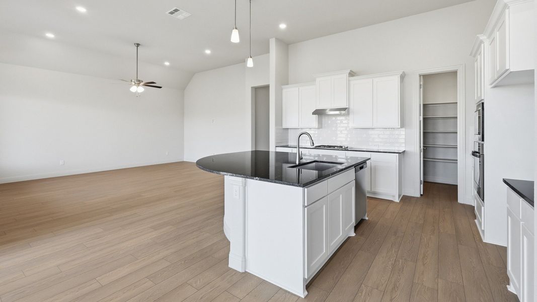 Representative furnished interior of a home built from the Tulane by DRB Homes in Green Meadows Classic, Celina (Image 22).