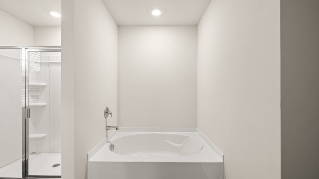 Representative interior finishes for a home built from the Galen by D.R. Horton in Preserve at Dove Creek, Statham (Image 13).