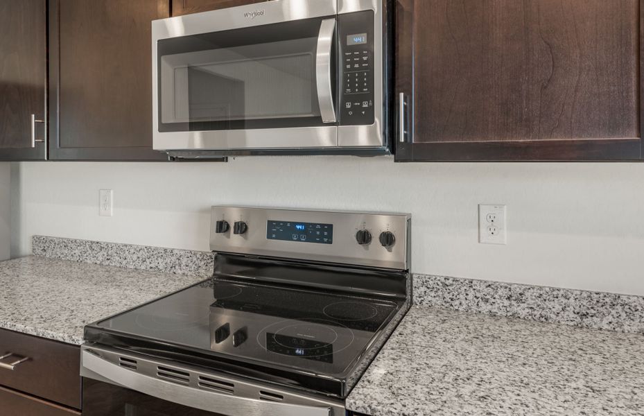 Close-up of interior finishes inside a home in Entrada La Coraza at Rancho Sahuarita, Sahuarita (Image 11).