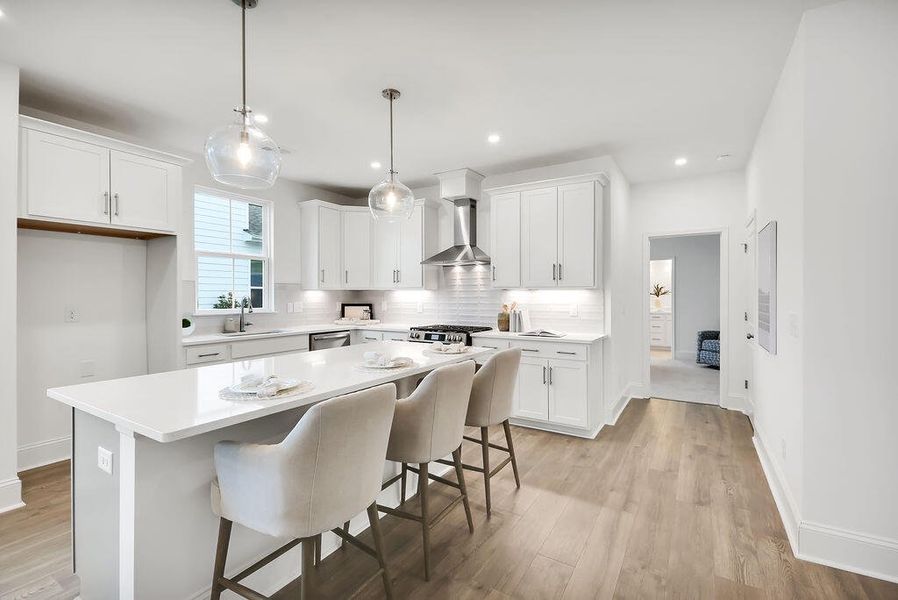 Furnished interior view inside a new home in , Summerville (Image 9).