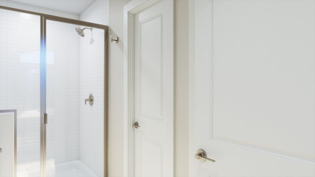 Representative interior finishes for a home built from the A Interior Unit by Trumark Homes in Hillcrest Creek, Arvada (Image 11).