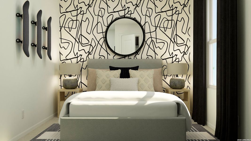 Furnished interior view inside a new home in Stone Garden, Elmendorf (Image 4).