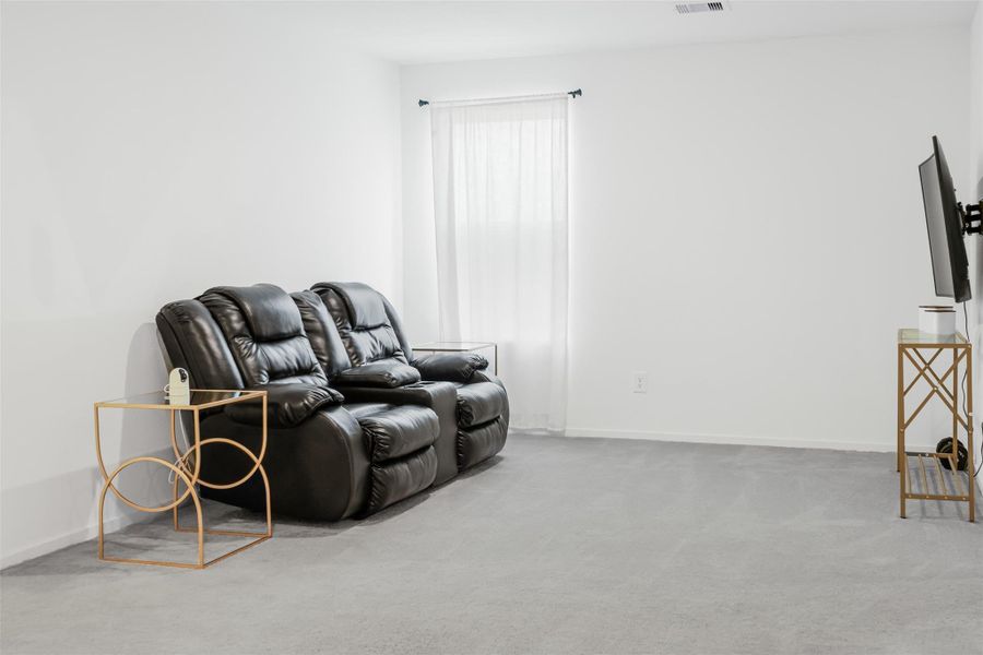 Very spacious upstairs Game Room!