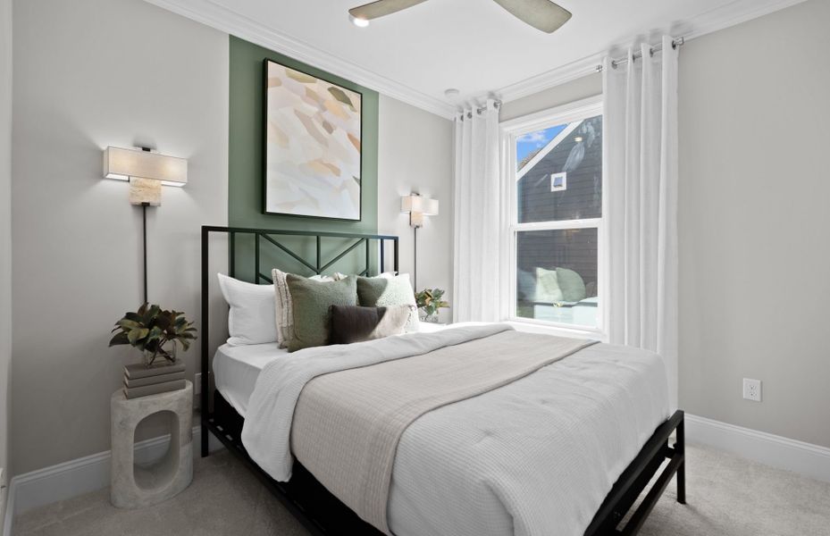 Furnished interior view inside a new home in The Haven at Riverlights, Wilmington (Image 16).