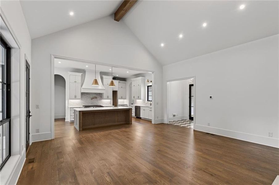 Furnished interior view inside a new home in , Cumming (Image 45).