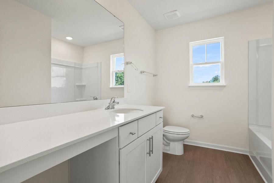 Furnished interior view inside a new home in Bellevue, Greenville (Image 11).