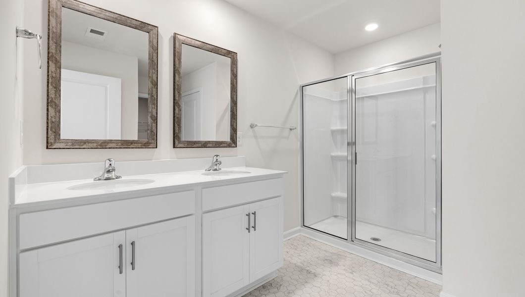 Furnished interior view inside a new home in Lakestone, Woodruff (Image 5). Furnished interior view inside a new home in Lakestone, Woodruff (Image 5).