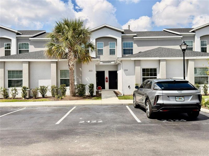 Front exterior of a new home in , Kissimmee, FL, highlighting curb appeal (Image 18). Front exterior of a new home in , Kissimmee, FL, highlighting curb appeal (Image 18).