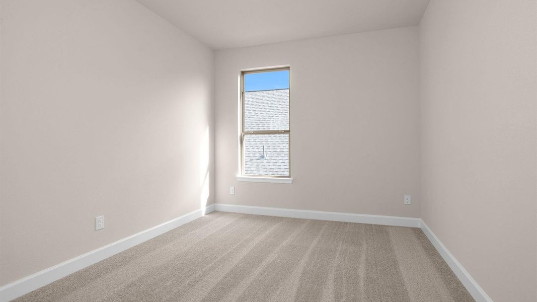 Spacious, unfurnished interior of a new home in Bridgeland, Cypress (Image 9).