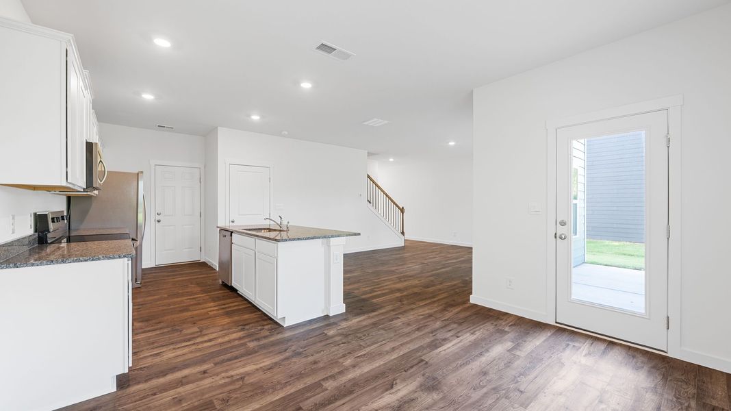 Furnished interior view inside a new home in Fairview Hills, Cleveland (Image 5).