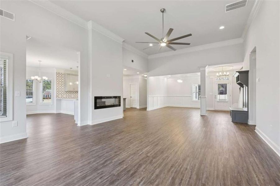 Spacious, unfurnished interior of a new home in , Conyers (Image 22). Spacious, unfurnished interior of a new home in , Conyers (Image 22).