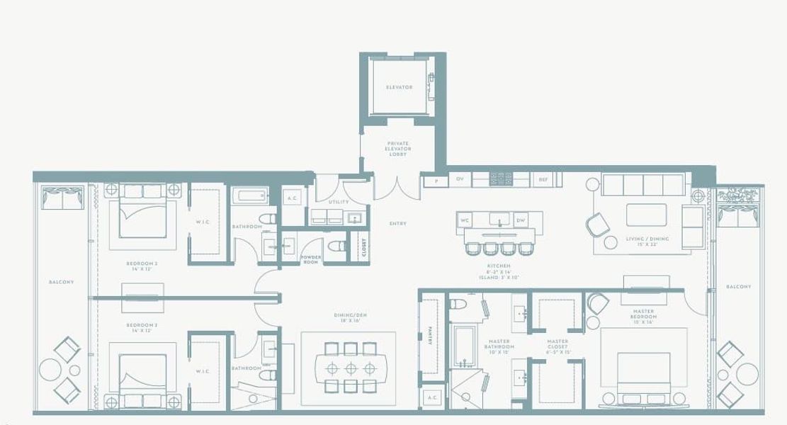 Flow Through-East to West Views Flow Through-East to West Views